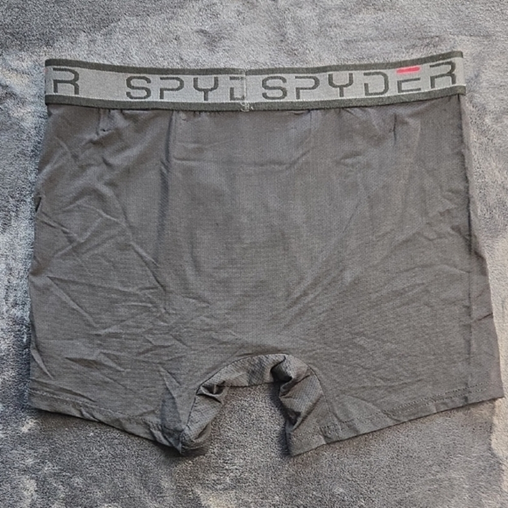 Spyder Gray Performance Boxer Briefs - Picture 4 of 4